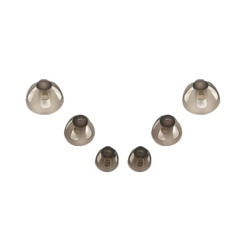 Hearing Aid Domes Smoky Gray Tips for Men