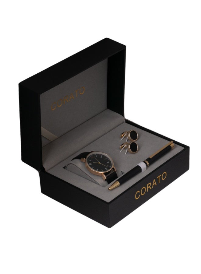 Corato Black copper Corato set with a black dial - Image 1