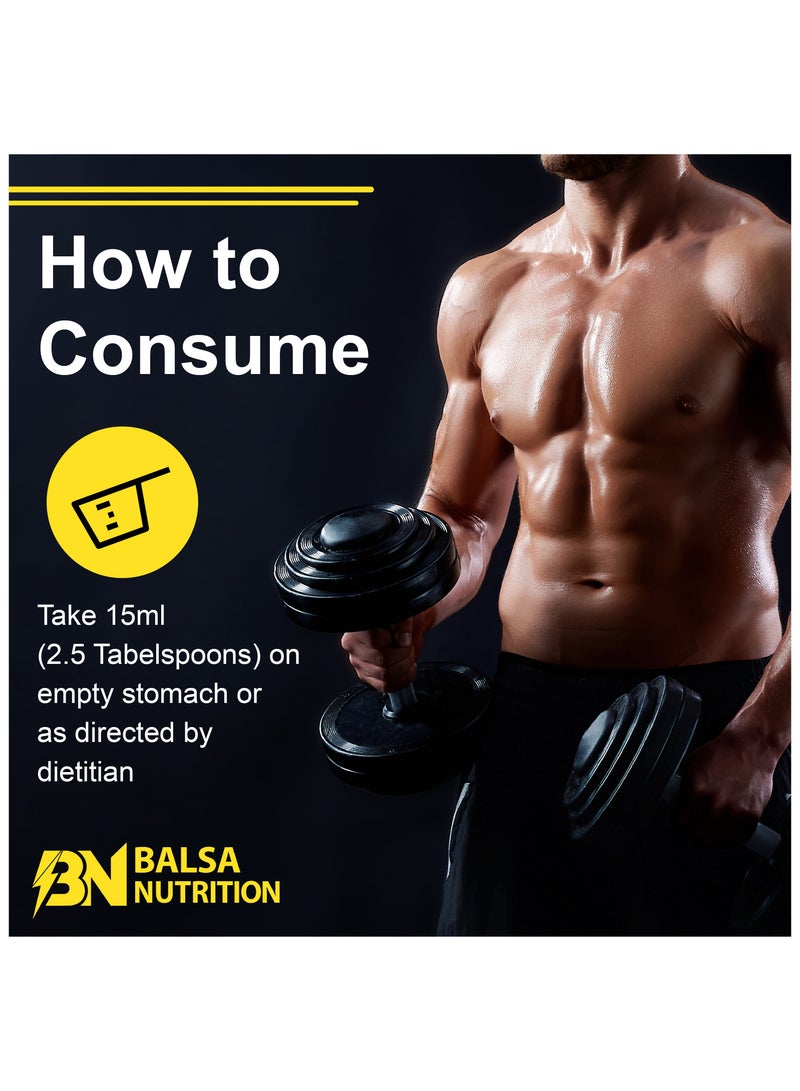 Balsa Nutrition L-Carnitine- 3000mg, Mix Berries Flavour, 30 Servings - Image 5