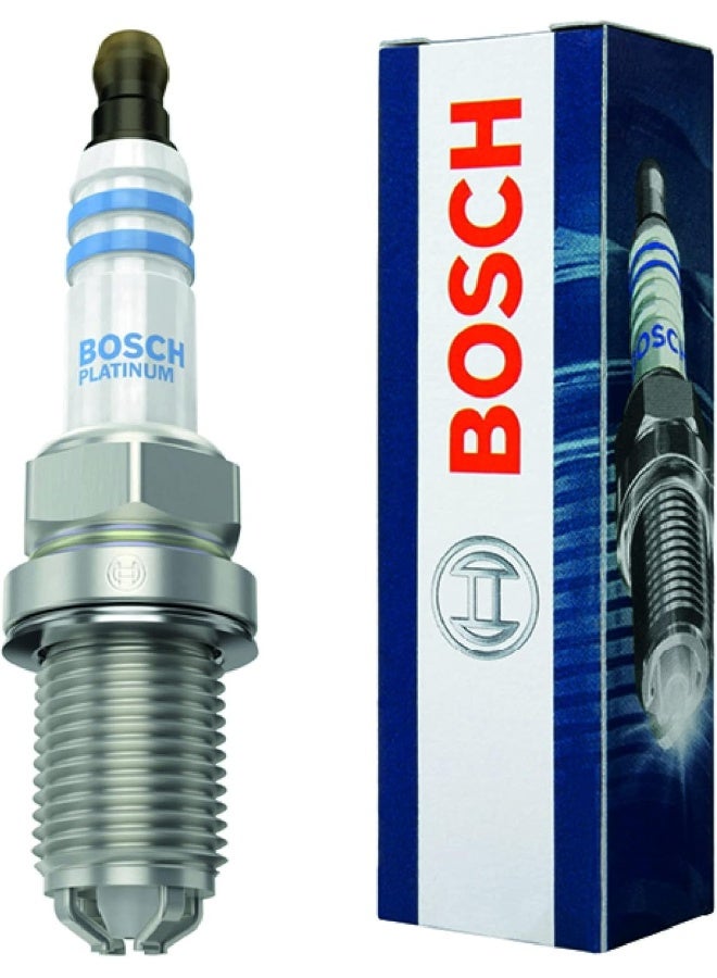BOSCH FGR7DQP+ Platinum +4 Spark Plug for Select Bentley, BMW, Land Rover, Mini, Morgan, and Rolls-Royce Vehicles - Image 1