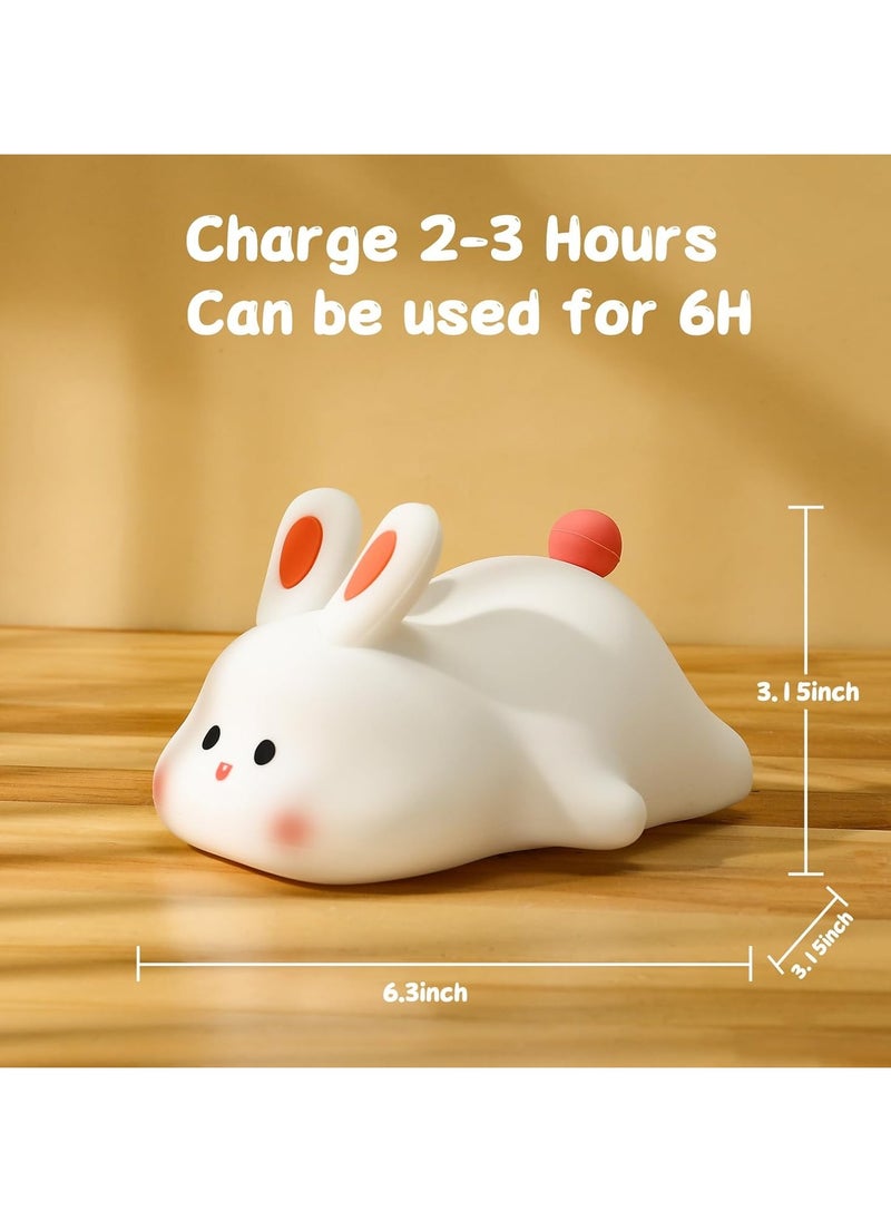 Muyixin Kids Night Light Decorative Night Light for Children's Room, Portable as a Decorative Gift (Rabbit)  - Image 2