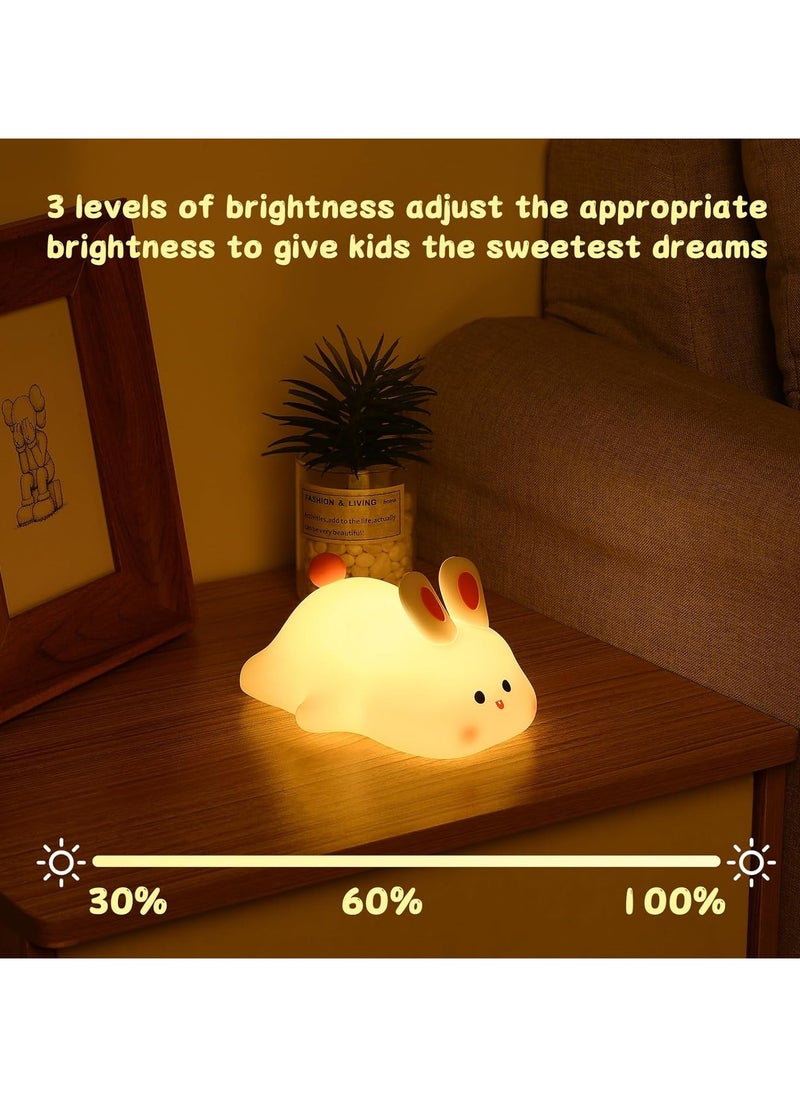 Muyixin Kids Night Light Decorative Night Light for Children's Room, Portable as a Decorative Gift (Rabbit)  - Image 3