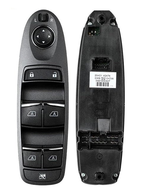 Car Push Button Switch Driver side Master Power Window Control Switch For Infiniti Q50 2014-2019 25401-4GA7A