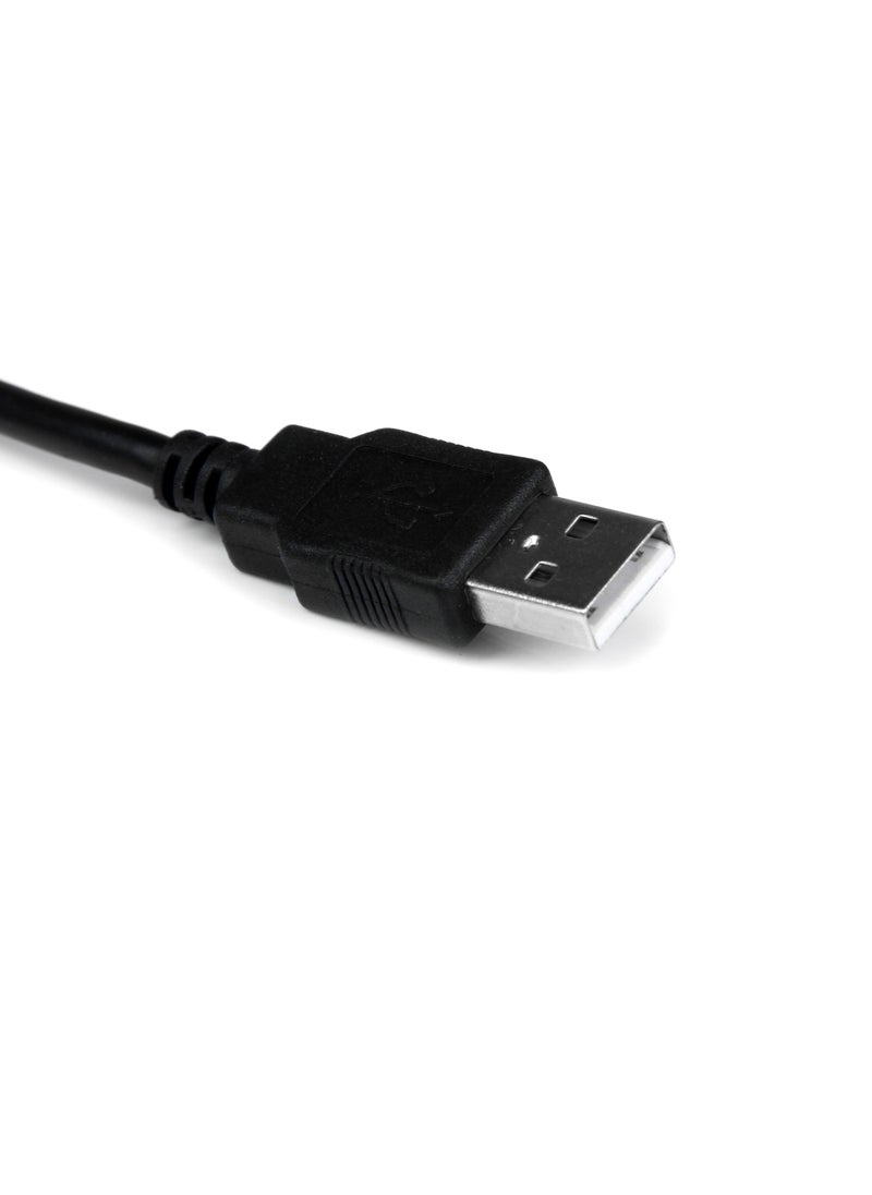 Startech.com StarTech.com 1 ft. USB to RS232 Serial DB9 Adapter Cable with COM Port Retention - Up to 920 kpbs USB A to DB9 Serial Adapter , TAA (ICUSB232PRO)  - Image 3