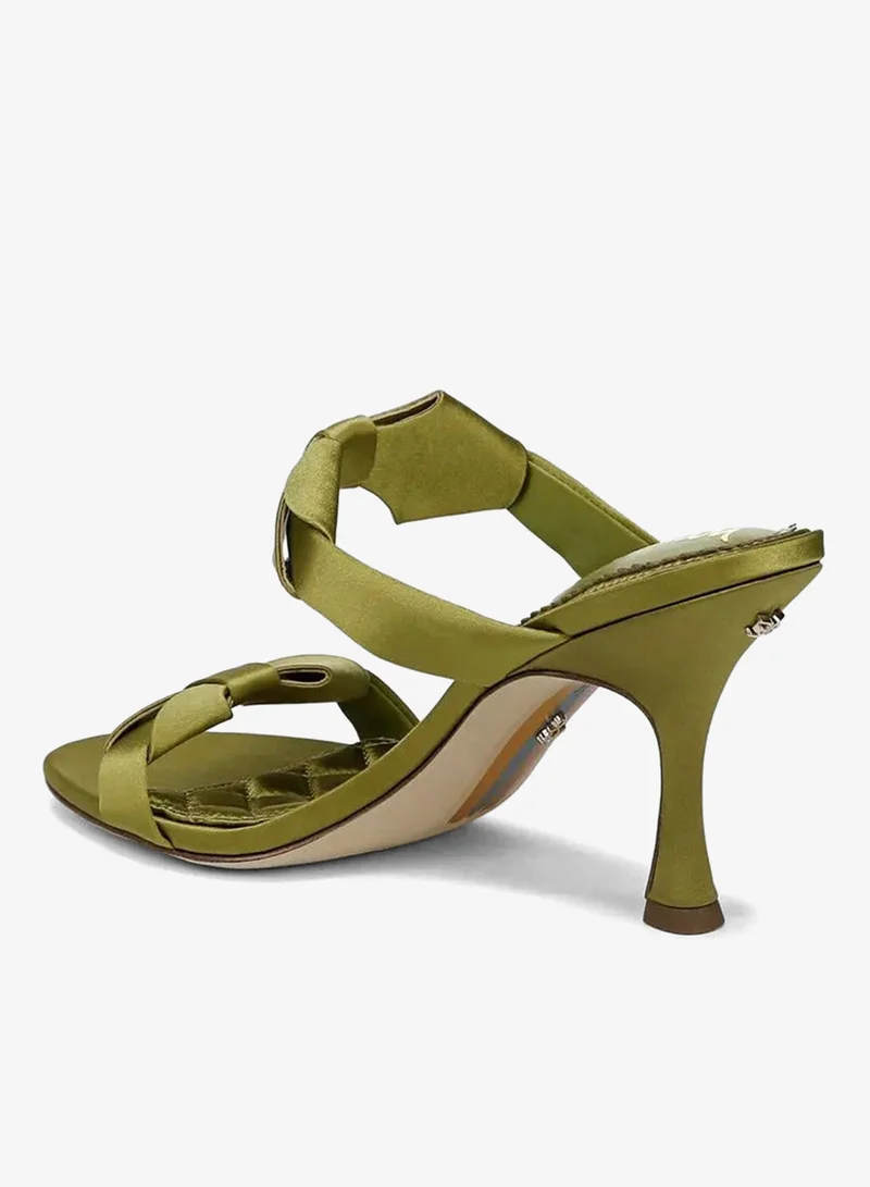 Sam Edelman GREEN Jasmine Double Strap Heel Mule for Women | Best Price UAE