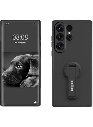 Samsung Galaxy S24 Ultra Case with Magnetic Ring Holder [Compatible with MagSafe] [Drop Protection] Translucent Matte Back Scratchproof Phone Case for Galaxy S24 Ultra Black - pzsku/Z37358A3032FF7A5BF393Z/45/_/1721464632/53579d1c-925f-403b-9605-7b4cf5647afd