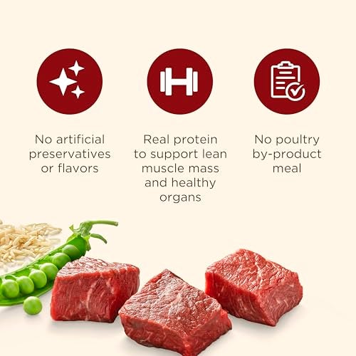 Rachael Ray Nutrish Nutrish Real Beef, Pea & Brown Rice Recipe Whole Health Blend Dry Dog Food, 14 lb. Bag, Packaging May Vary (Rachael Ray) - Image 5
