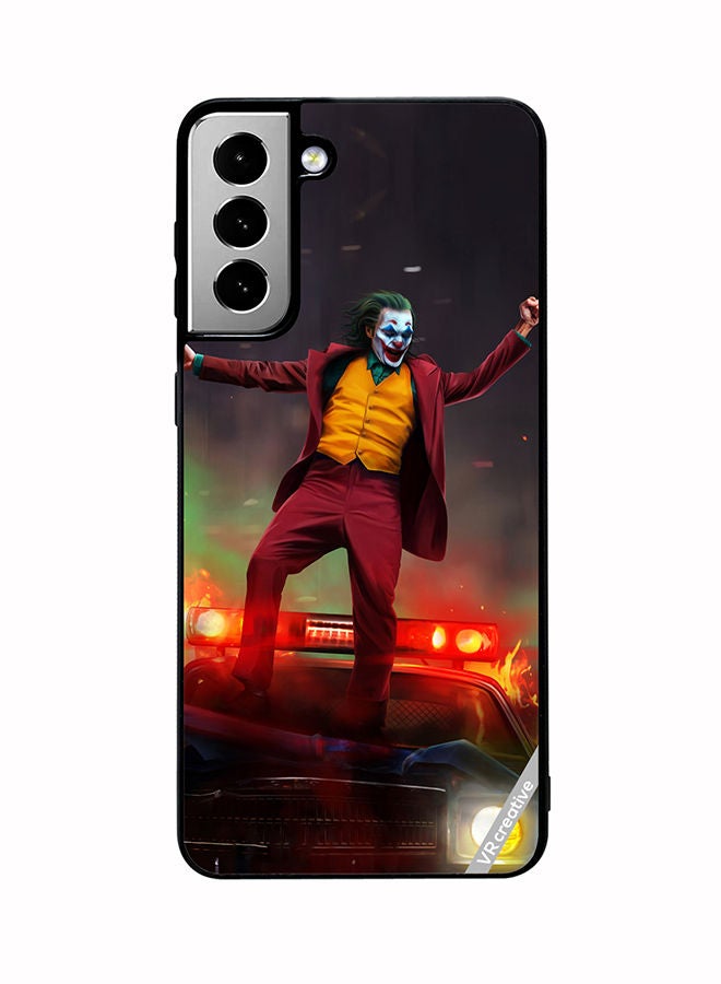 VR CREATIVE Protective Case Cover For Samsung Galaxy S21 FE 5G Joker Design Multicolour - Image 1