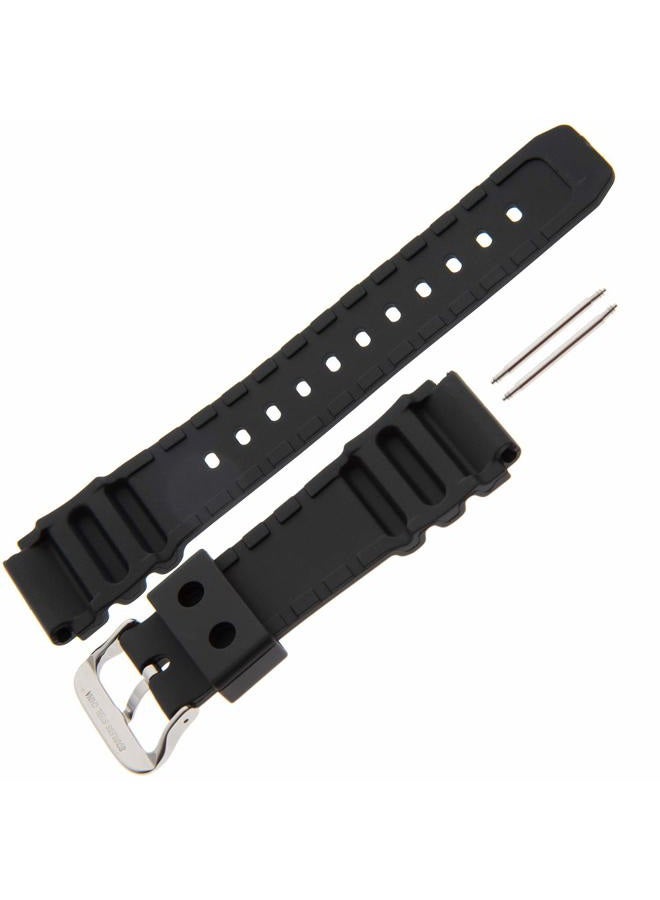 Gilden for Casio/Seiko 22mm Long Polyurethane Watch Strap 017275-6 - Image 3