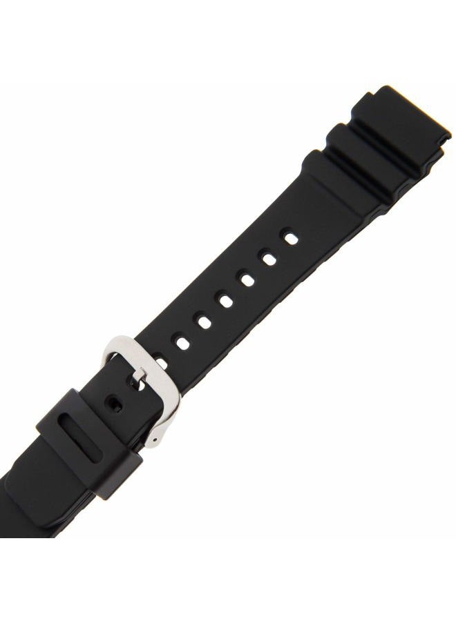Gilden for Casio/Seiko 22mm Long Polyurethane Watch Strap 017275-6 - Image 2