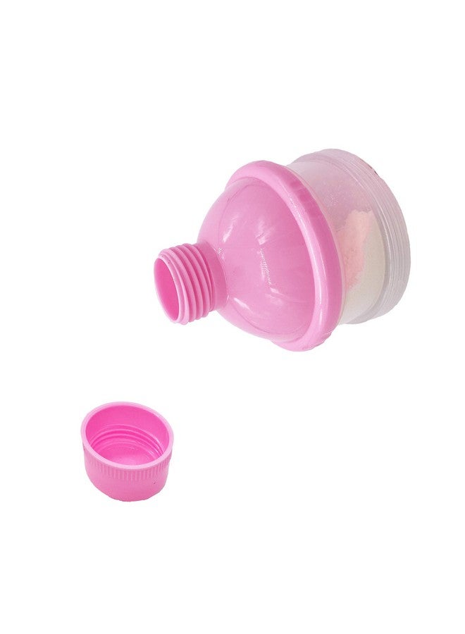 جولدن فاليابل موزع مسحوق حليب الأطفال المقاوم للانسكاب/حاوية تخزين من جولدن فاليوابل، وردي (قطعتان) - Image 4