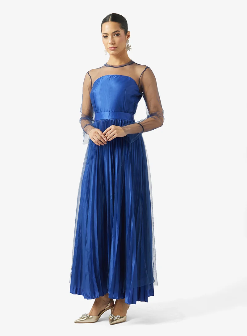 ELLA Sheer A-line Dress