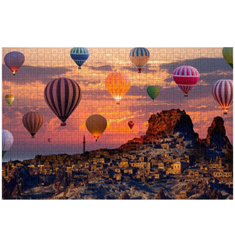 1000 Piece Large Jigsaw Puzzle: Durable 540-Gram Pieces - Captivating Landscape Design Brain Teaser Game for Adults, Challenge Seekers and Family Home Activities - Image 1