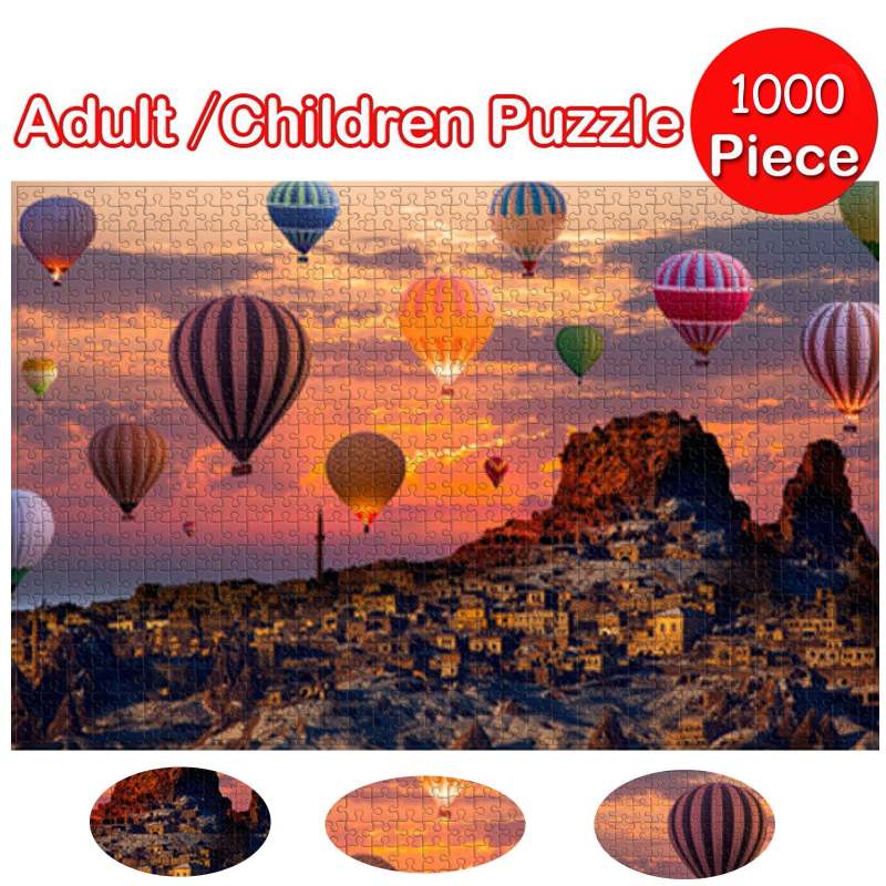 1000 Piece Large Jigsaw Puzzle: Durable 540-Gram Pieces - Captivating Landscape Design Brain Teaser Game for Adults, Challenge Seekers and Family Home Activities - Image 2
