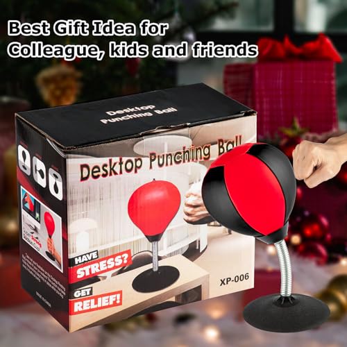 Raipoment Stress Buster Desktop Punching Bag - Suctions to Your Desk, Raipoment Heavy Duty Stress Relief Ball, Funny Gifts for Boss or Coworker - Image 5