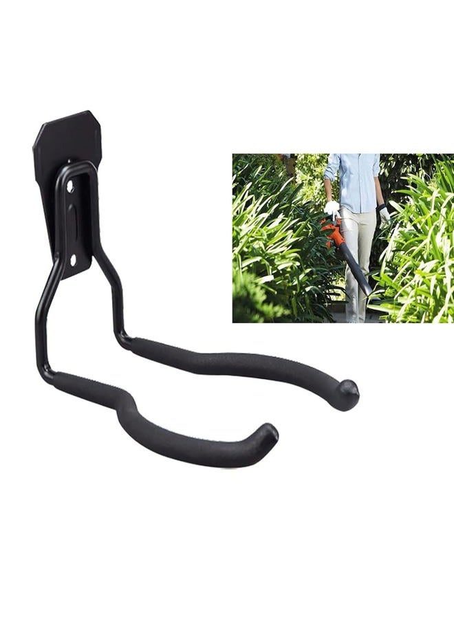 Todefrgu Tonmi Leaf Blower Hanger for Garage, Leaf Blower Hook for Garage, Leaf Blower Hanger for Wall, Perfect for Garage Wall Tool Organizers and Storage, No Leaf Blower (2Pcs), Black - Image 4