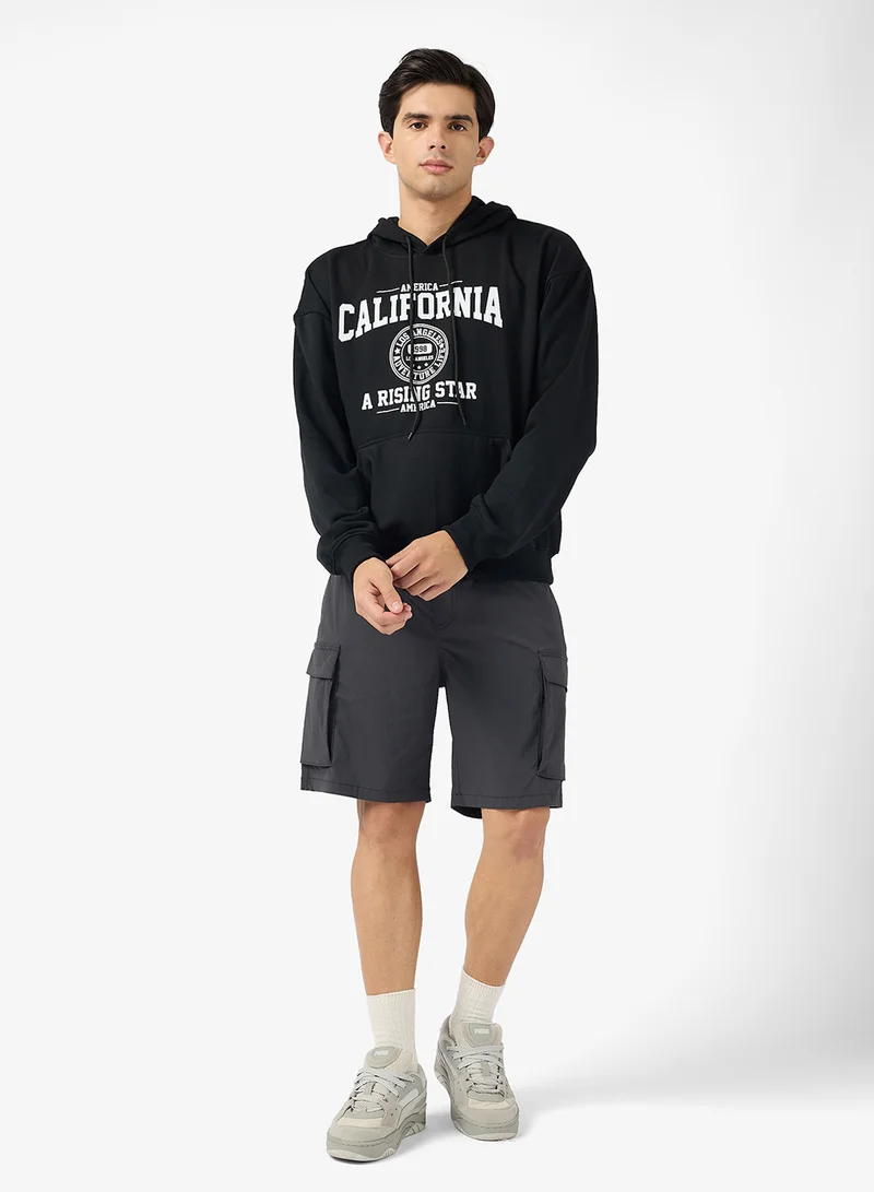 سفنتي فايف Front Graphic Hoodie