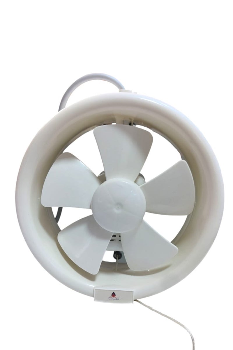 National 6-Inch Exhaust Ventilation Fan – Powerful Wall & Pipe Mount for Kitchen/Bathroom - Image 1