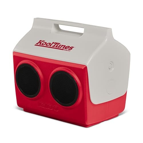 Igloo Playmate Kool Tunes Bluetooth Speaker, Red and Black - Image 1