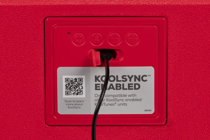 Igloo Playmate Kool Tunes Bluetooth Speaker, Red and Black - Image 3