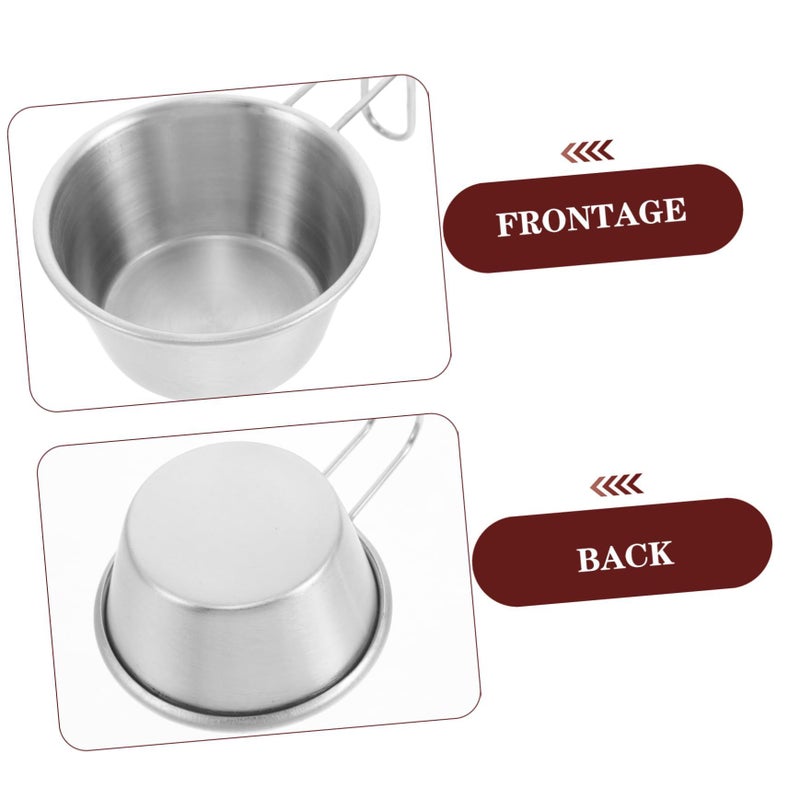 Stainless Steel 50ml Portable Travel Tea Cup for Outdoor Hiking - Image 4
