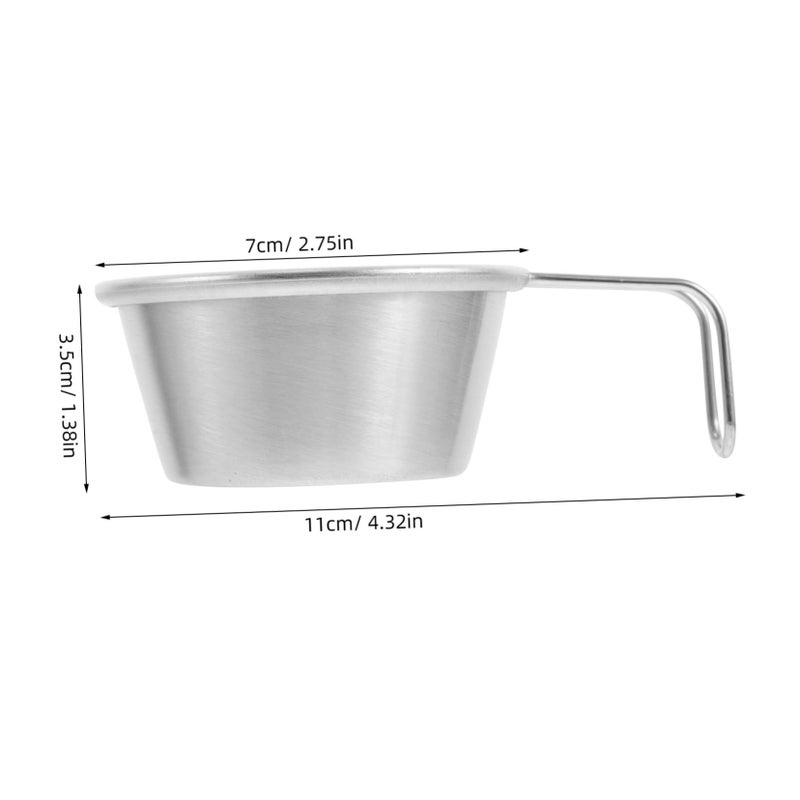 Stainless Steel 50ml Portable Travel Tea Cup for Outdoor Hiking - Image 3