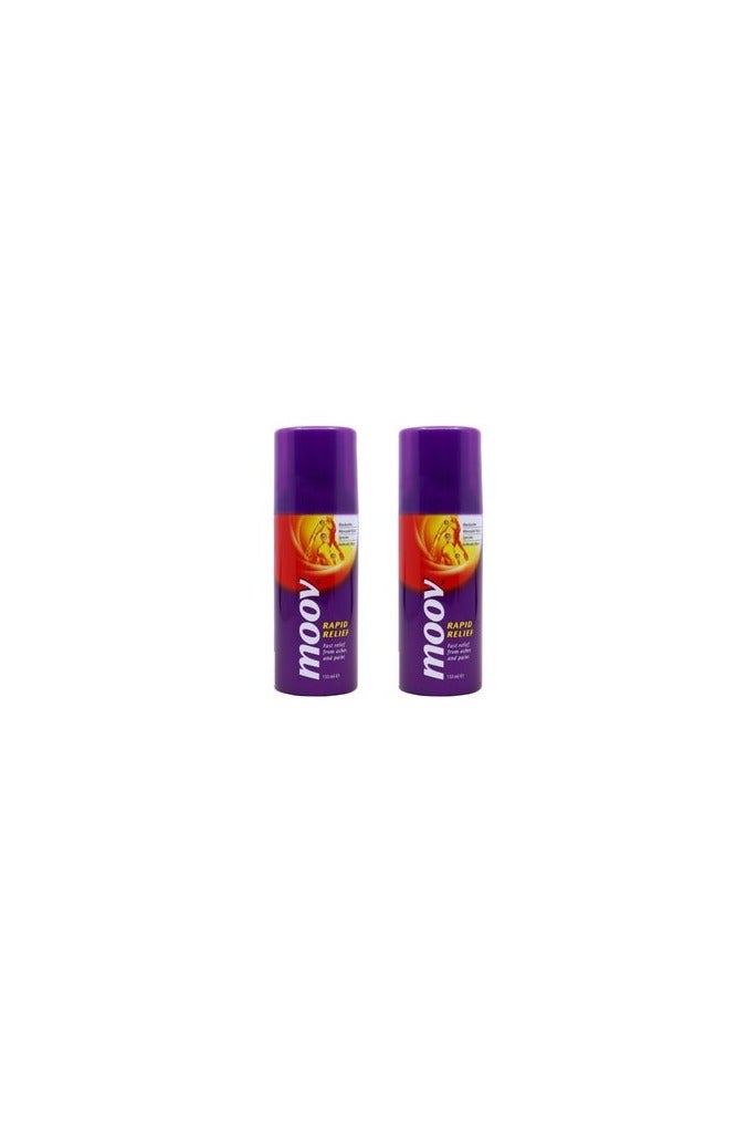 Moov Moov Fast Spray for Pain Relief 150ml (two bottles)  - Image 2