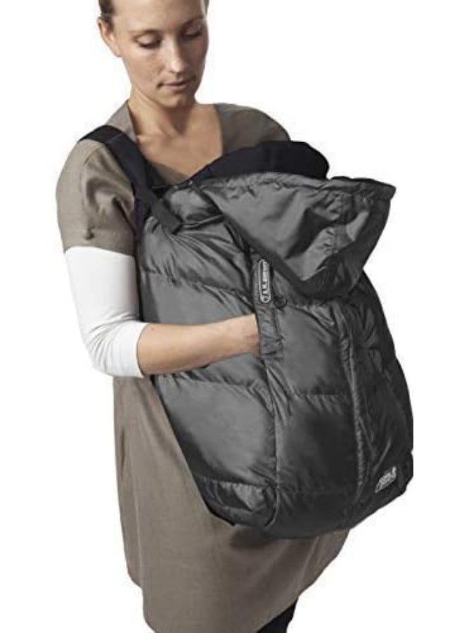 7:00 AM Enfant Pookie Poncho (Metallic Grey) - Image 4