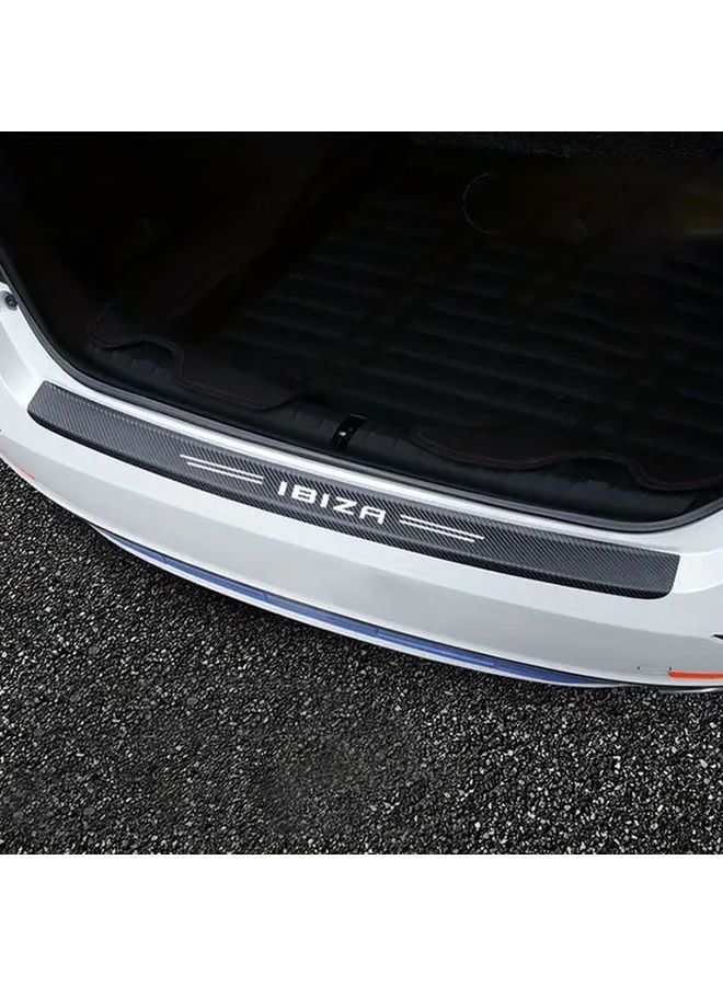Carbon Fiber Car Door Sill Protector Stickers 1pcs For Ibiza Waterproof Scratch Resistant Interior Protection - Image 5