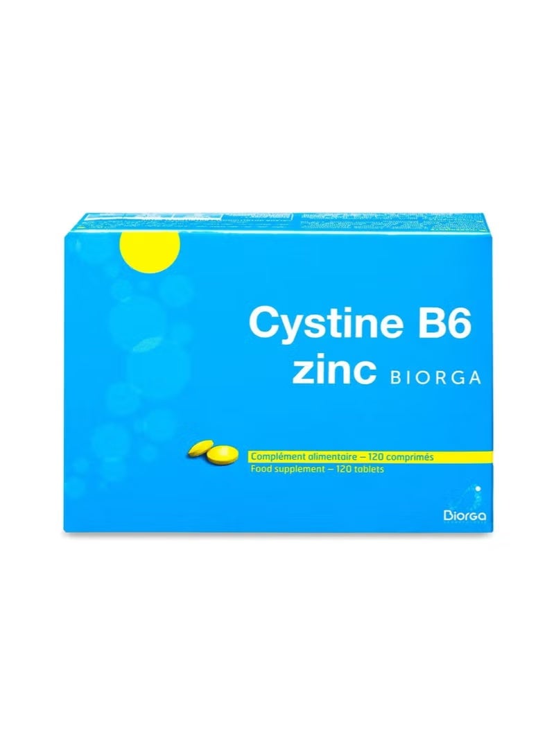 Biorga Cystine B6 Zinc 120 Tablets - Image 2