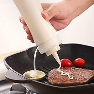 PUTHAK Non Stick Rose Cookie Mold Multipurpose Achu Murukku Achappam and Gulabi Puvvulu Maker Food Grade bpa Free Non Toxic Plastic Tasty Ketchup Sauce Bottle 200ml - Image 2