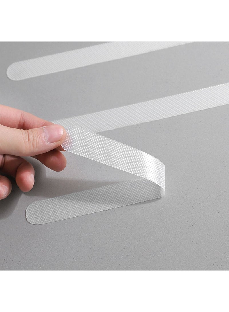 15 Pieces Anti Slip Shower Stickers Safety Bathtub Strips Adhesive Decals for Bath Tub Shower Stairs Easy to Remove  - Image 5