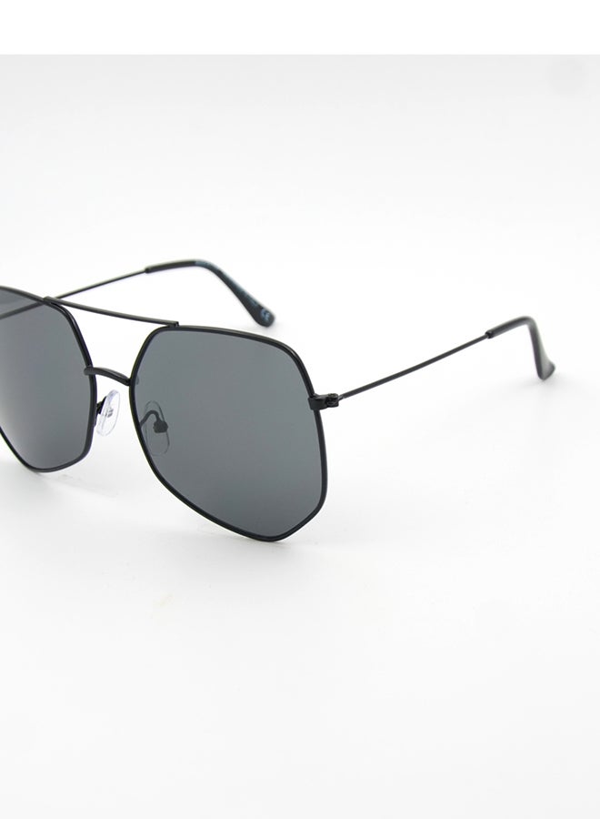 MADEYES نظارات شمسية للرجال بحماية من الأشعة فوق البنفسجية EE7M602-3 - سوداء - Image 2