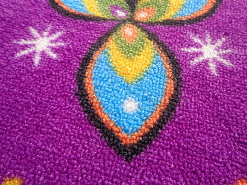 Status Contract Status Nylon Rangoli Mat with Anti Skid Backing - Image 2