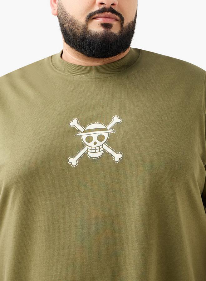 Maxim Men Regular Fit Crew Neck Short Sleeves One Piece Print T shirt - Image 4