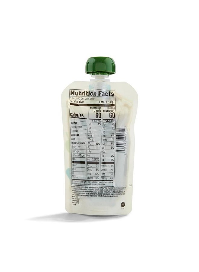 365 by Whole Foods Market 365 by Whole Foods Market, Organic Apple Spinach Kale Baby Food, 4 Ounce  - Image 2