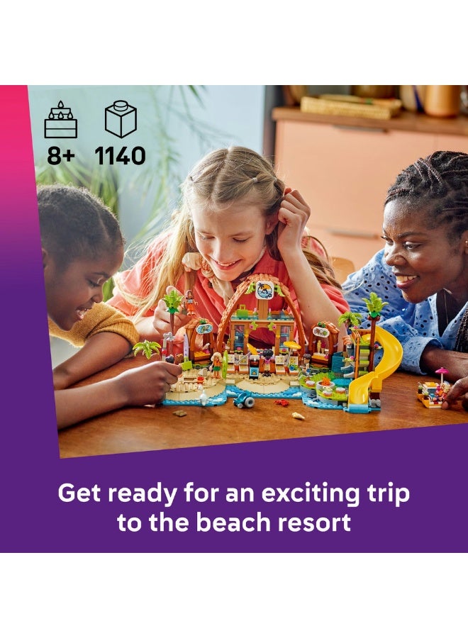 LEGO Friends Family Holiday Beach Resort Toy For Kids 42673 (Age 8+, 1140 Pieces) - Image 3