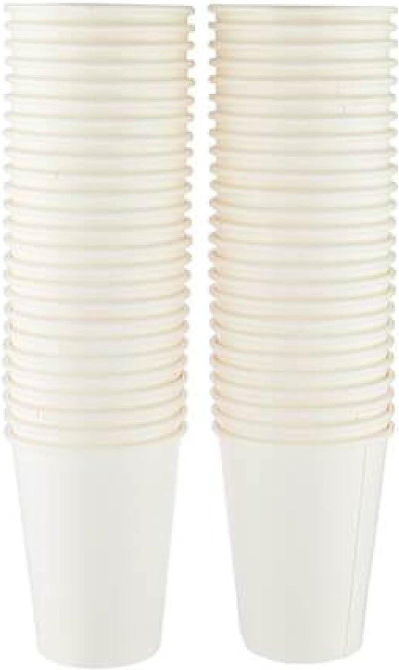 Hotpack Heavy Duty Paper Cups White 8 ounce, 50 Pieces - view 4