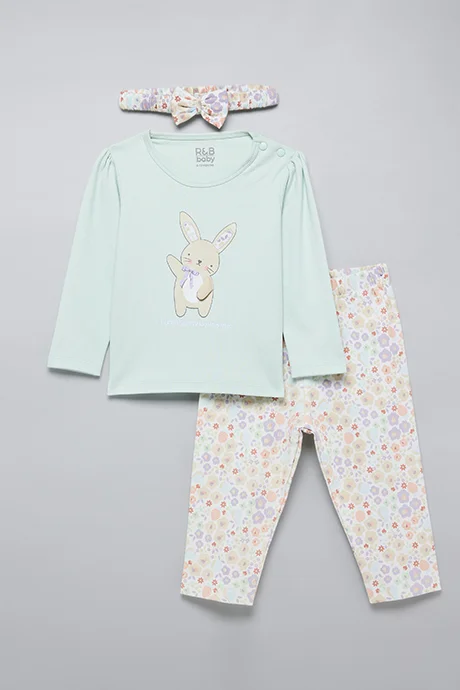 أر أند بي Printed Clothing Set