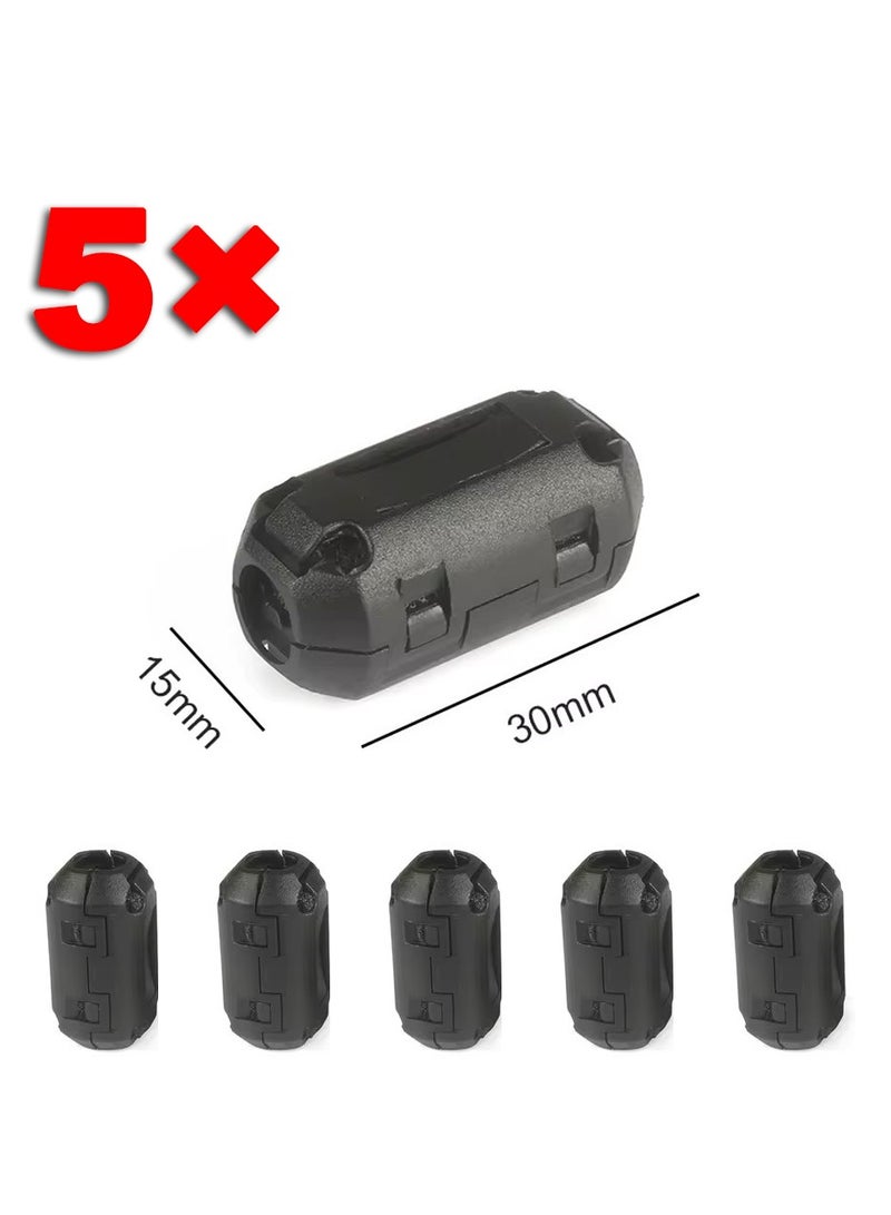 5 × Filament Filters Cleaner, 3D Printer Parts, Dust Removal, Anti-static, Debris Nozzle Cleaner for PLA, ABS, TPU, PETG. Compatible for: 1.75mm or 3.0mm Filament  - Image 2