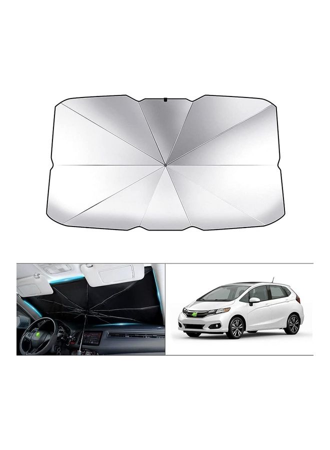 NIBEMINENT Car Windshield Sun Shade Umbrella 