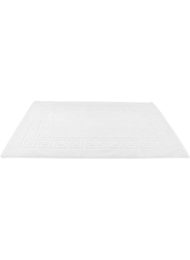 AYUS 780 GSM Pure Cotton Bath/Door Mat Luxury Hotel & Spa Quality, Ringspun Cotton, Maximum Softness & Absorbency 30 x 20 (in Inches)/(51 x 76 cm)(White) - Image 3