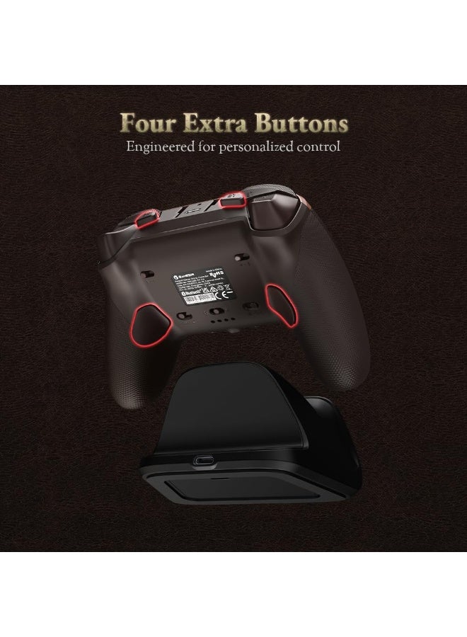 GameSir G7 Pro Wireless Controller for Xbox Series X|S & PC – Dragon's Dogma II Edition, TMR Joysticks, Hall Effect Triggers, 1000Hz Polling Rate, Charging Dock, Rechargeable Gaming Gamepad for Windows & Xbox - Image 5