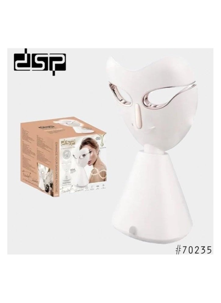 DSP DSP Deep Cleaning Facial Steamer | Ready to use in 30 sec | White Color | Model 70235  - Image 2