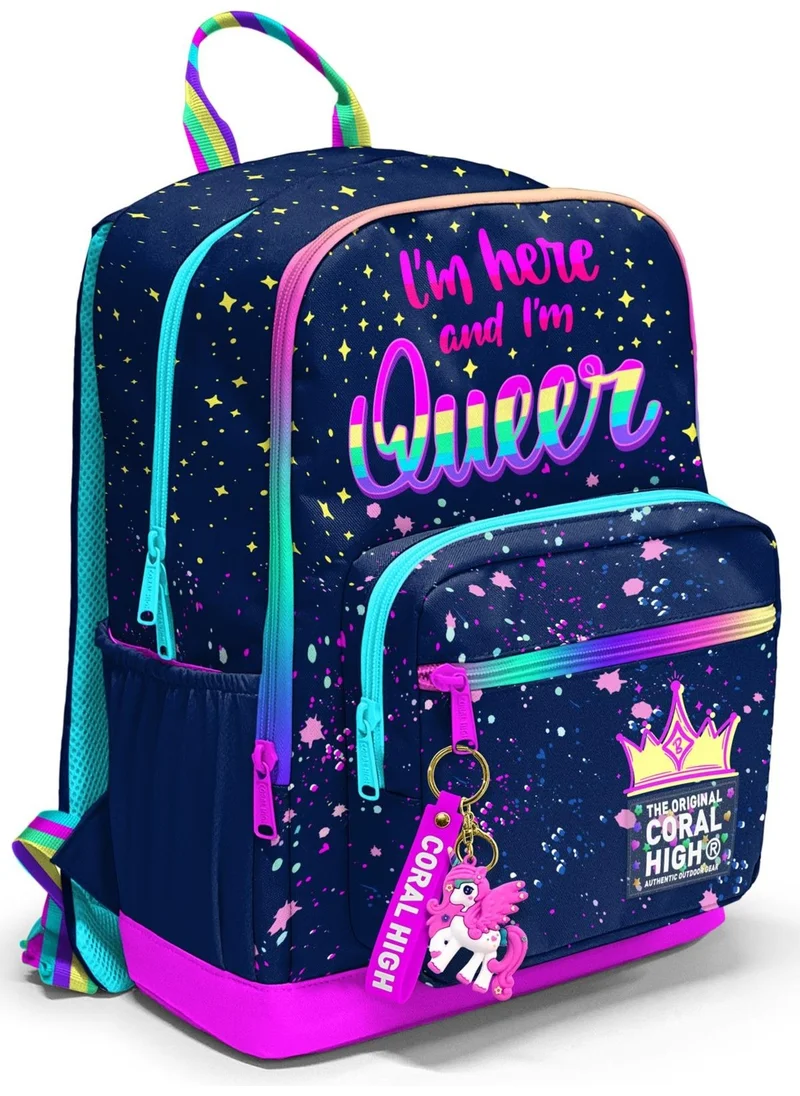 CORAL HIGH Multicolored School Backpack 23635