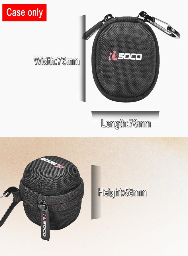 RLSOCO Hard Case for Anker Soundcore P40i Noise Cancelling Wireless Earbuds - Black (Case Only) - Image 2