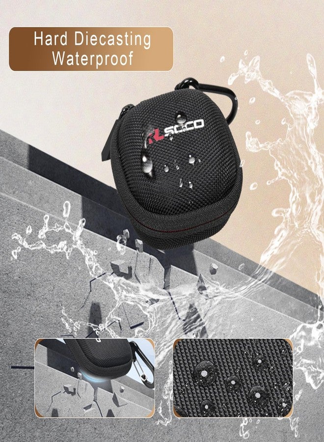 RLSOCO Hard Case for Anker Soundcore P40i Noise Cancelling Wireless Earbuds - Black (Case Only) - Image 5