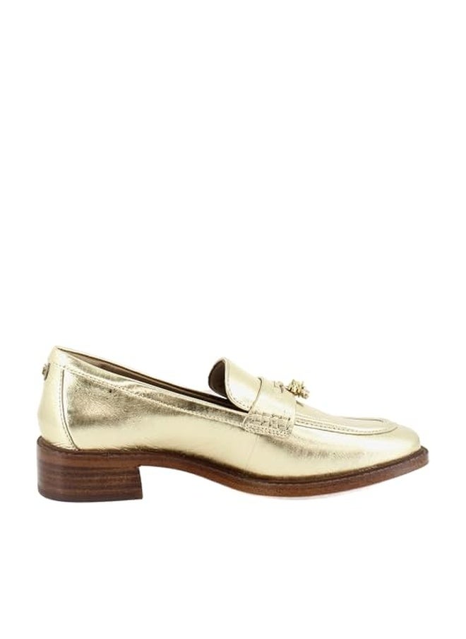 Sam Edelman Women's Denise Loafer Amber Gold 8.5 Medium - Image 1