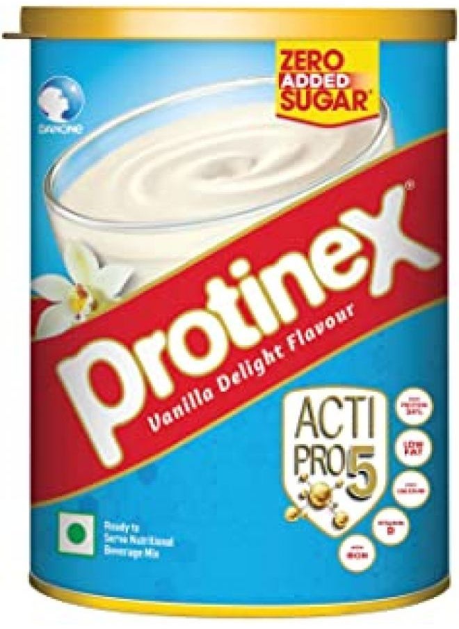 Horlicks - Protinex Health And Nutritional Drink Mix For Adults with High protein & 10 Immuno Nutrients, Vanilla Delight, 250g - Image 1