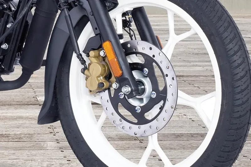 VTRUST Front Brake Disc Plate Compatible for Bajaj Platina 110, Motorcycle Spare Part - Image 4